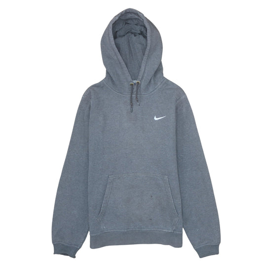 Nike Men's Grey Pullover Hoodie Small Regular Fit Fleece