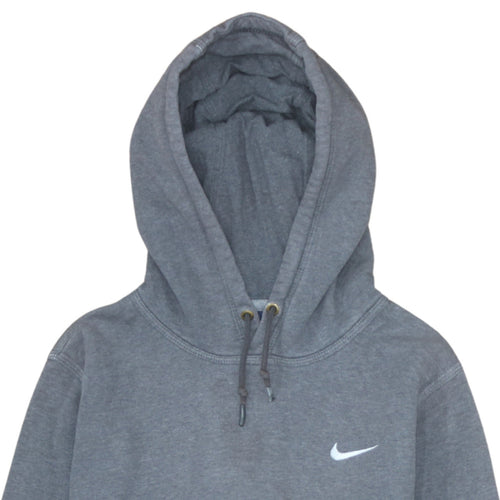 Nike Men's Grey Pullover Hoodie Small Regular Fit Fleece