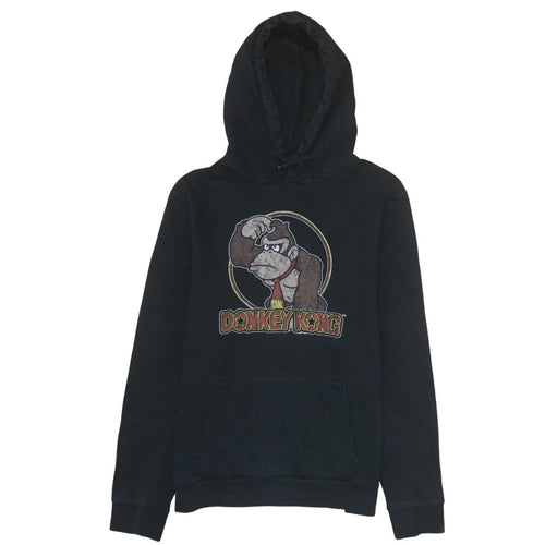 Nintendo Donkey Kong Black Pullover Men’s Hoodie Size M