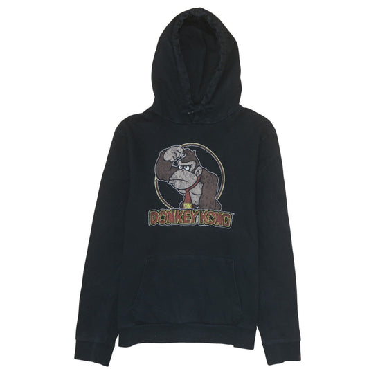 Nintendo Donkey Kong Black Pullover Men’s Hoodie Size M