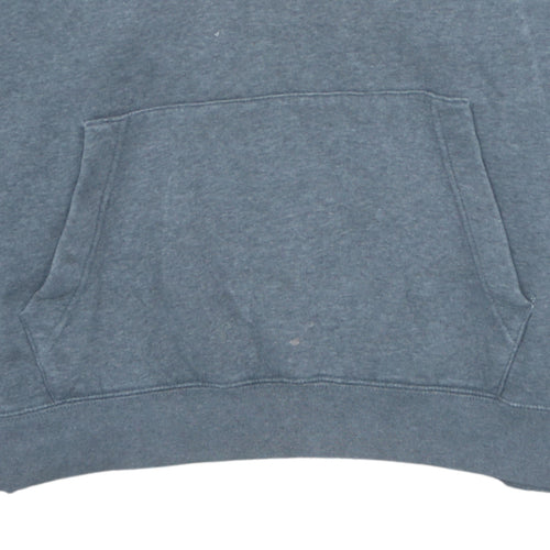 Nike Men's Grey Pullover Hoodie Medium Fleece Sportswear