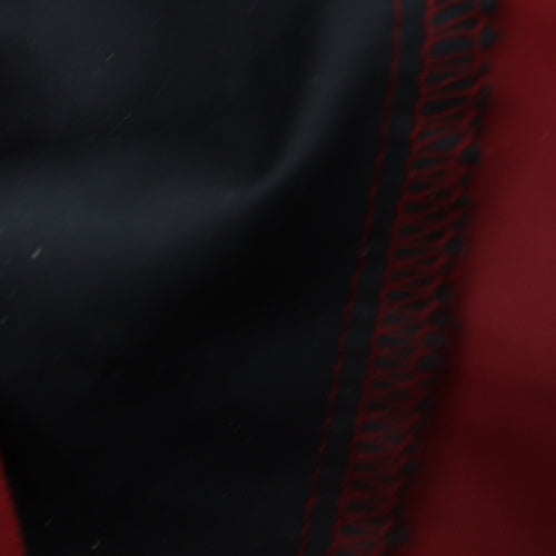 JAKO Men's Red XL Retro 90s Hooded Windbreaker Jacket