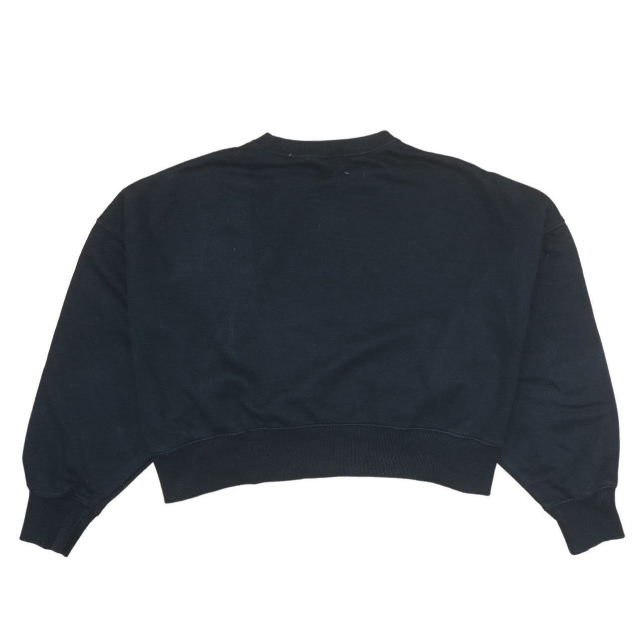 Nike Men’s Black Crew Neck Sweatshirt Small Regular Fit Fleece Pullover