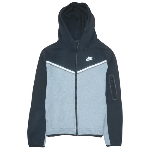Nike Teens Grey Full Zip Hoodie XL Sports Fleece
