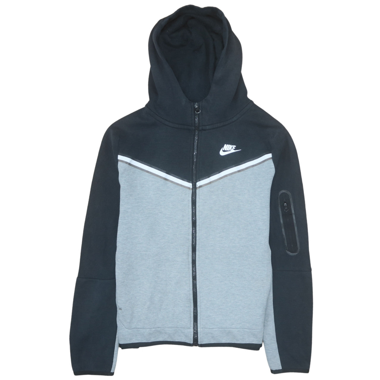 Nike Teens Grey Full Zip Hoodie XL Sports Fleece