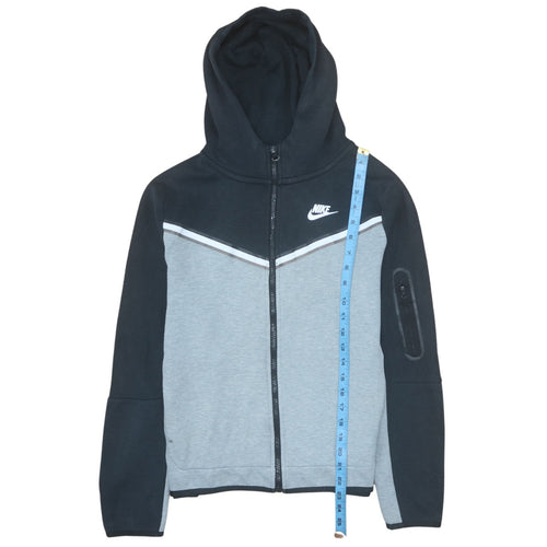 Nike Teens Grey Full Zip Hoodie XL Sports Fleece