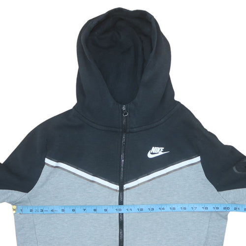 Nike Teens Grey Full Zip Hoodie XL Sports Fleece