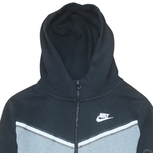 Nike Teens Grey Full Zip Hoodie XL Sports Fleece