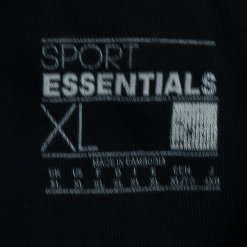 Adidas Men’s Black Pullover Hoodie XL Sport Essentials Fleece
