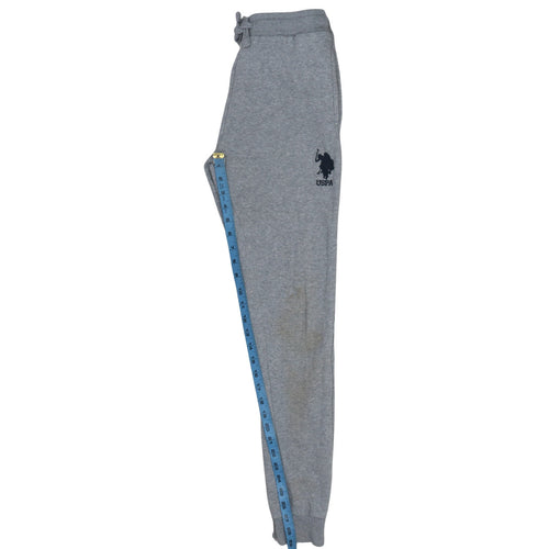 U.S. Polo Assn. Teens Grey Jogger Sweatpants 12-13 Regular Fit