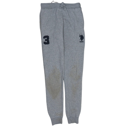 U.S. Polo Assn. Teens Grey Jogger Sweatpants 12-13 Regular Fit