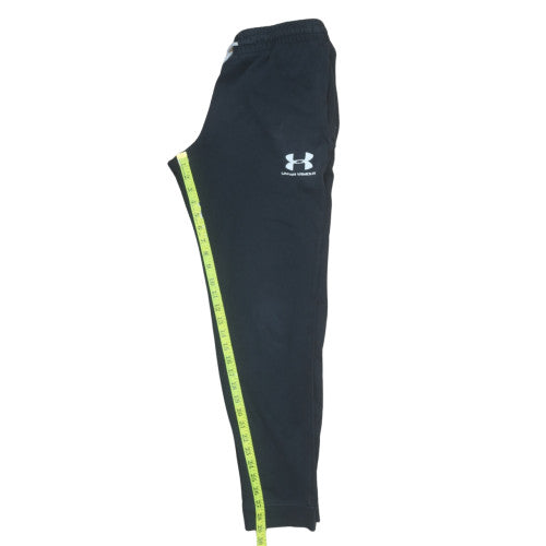 Under Armour Men's Black Medium Jogger Sweatpants Elastic Waist