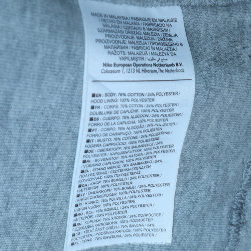 Nike NFL Team Apparel Men’s Grey Hoodie Medium Pullover Regular Fit