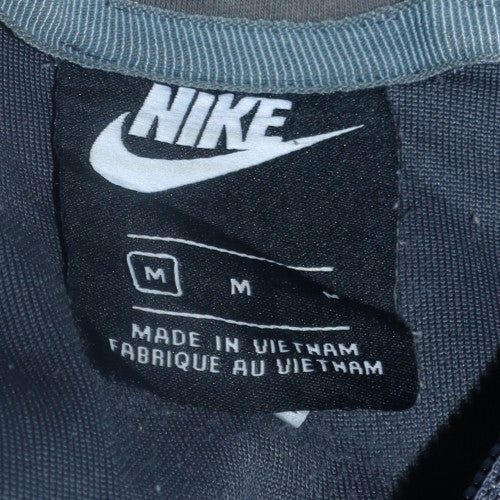 Nike Men's Grey Full Zip Sports Hoodie Size M Regular Fit