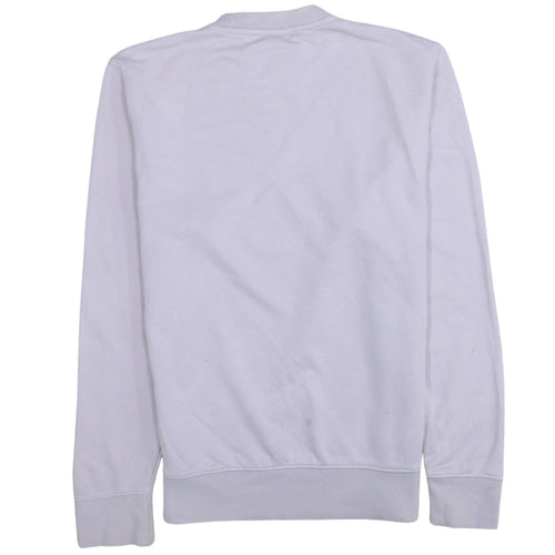 Nike Womens Lilac Crew Neck Pullover Sweatshirt Size S Cotton Blend