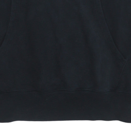 Champion Men's Black XL Pullover Hoodie Fleece Logo Sweatshirt