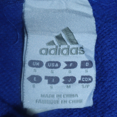 Adidas Mens Blue France Rugby Pullover Hoodie Size M
