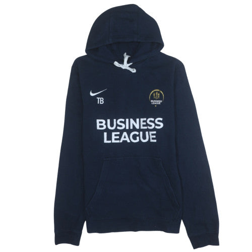 Nike Men Blue Business League Pullover Hoodie Size M