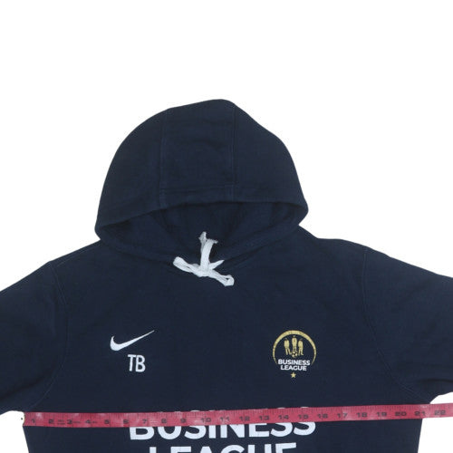 Nike Men Blue Business League Pullover Hoodie Size M
