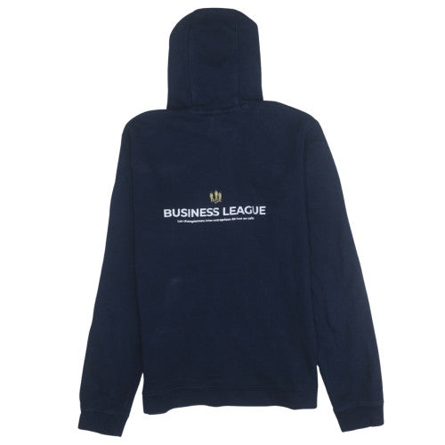 Nike Men Blue Business League Pullover Hoodie Size M