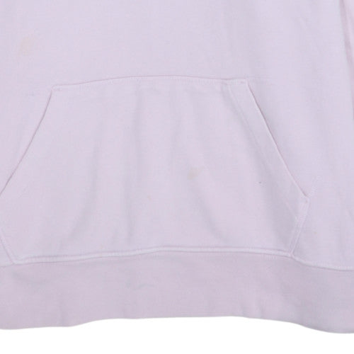 Levi's Women's Pink Pullover Hoodie Medium Cotton Logo Casual