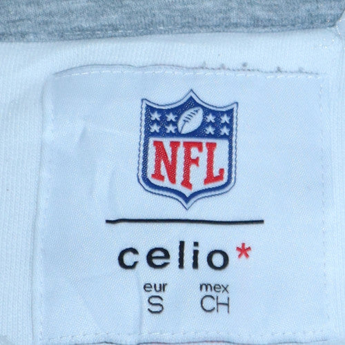 Celio NFL Men’s White Graphic Print Pullover Hoodie S