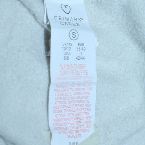 Primark Disney Women White Mickey Mouse Pullover Sweatshirt Size S