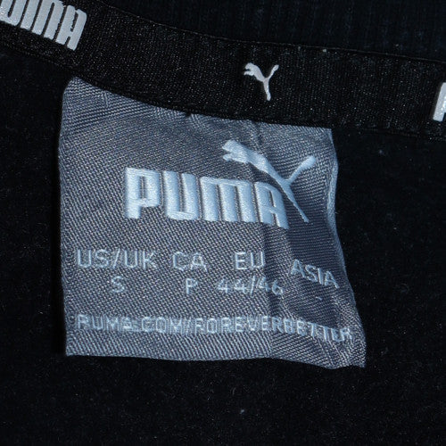 Puma Mens Black Small Crew Neck Fleece Sweatshirt