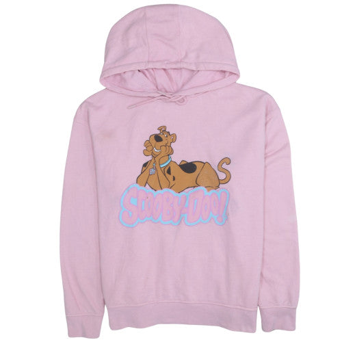 Primark Scooby-Doo Pink Pullover Hoodie Womens L 14/16 Cartoon