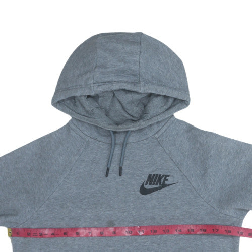 Nike Mens Grey XS Pullover Hoodie Long Sleeve Fleece Sportswear