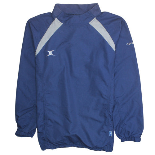 Gilbert Men's Blue 2XL Pullover Rugby Sweatshirt Water Resistant