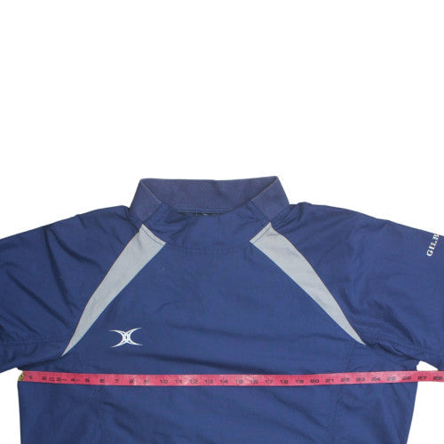Gilbert Men's Blue 2XL Pullover Rugby Sweatshirt Water Resistant