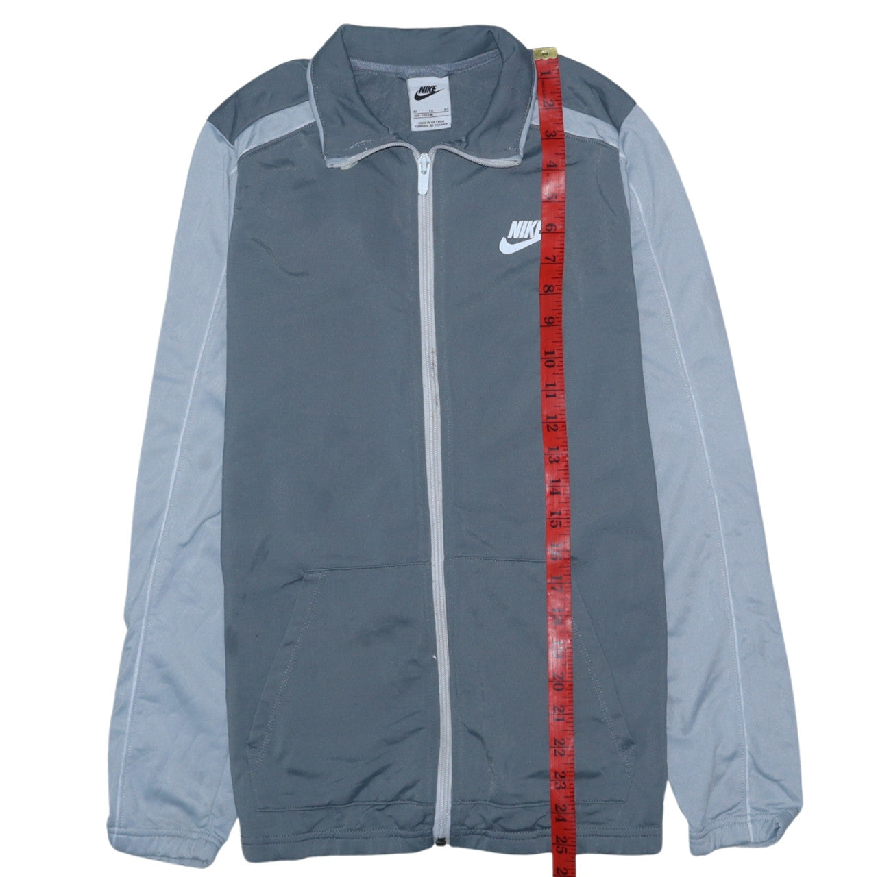 Nike Men's Grey Full Zip Sweatshirt Jacket XL