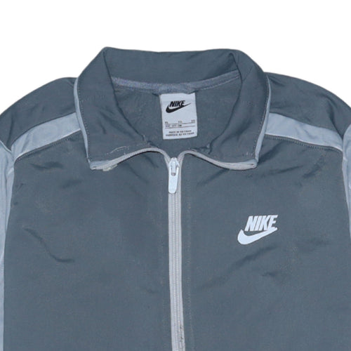 Nike Men's Grey Full Zip Sweatshirt Jacket XL