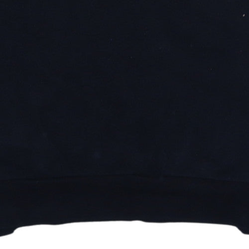 Le Coq Sportif Men's Black Multicolour Crew Neck Sweatshirt Size S
