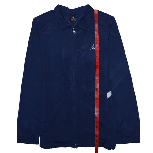 Nike Jordan Men's Navy Blue Full Zip Sweatshirt L Classic Style