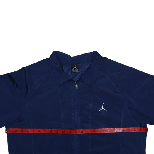 Nike Jordan Men's Navy Blue Full Zip Sweatshirt L Classic Style