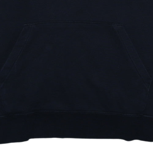 Nike Men's Black Pullover Hoodie L Logo Fleece Sweatshirt