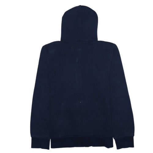 Converse Boys Navy Blue Full Zip Hoodie XL 13-15 Years Cotton Blend