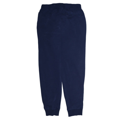 Nike Men's Blue Fleece Jogger Trousers Size M Regular Fit