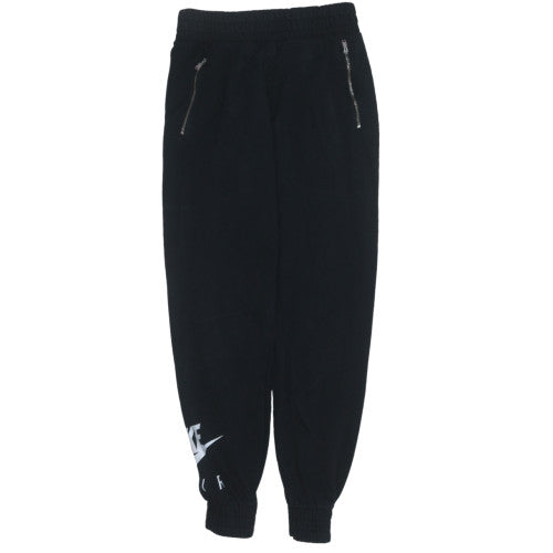 Nike Men's Black Fleece Jogger Sweatpants S Regular Fit Tapered