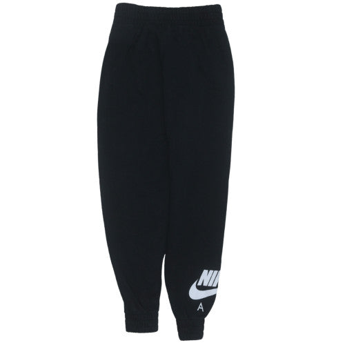 Nike Men's Black Fleece Jogger Sweatpants S Regular Fit Tapered
