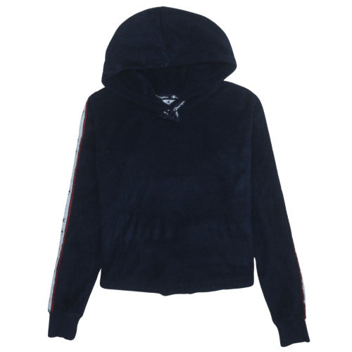 Champion Men's Blue Small Pullover Fleece Hoodie