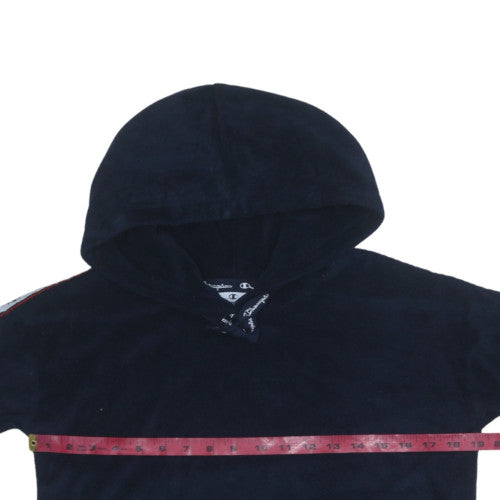 Champion Men's Blue Small Pullover Fleece Hoodie