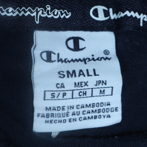 Champion Men's Blue Small Pullover Fleece Hoodie