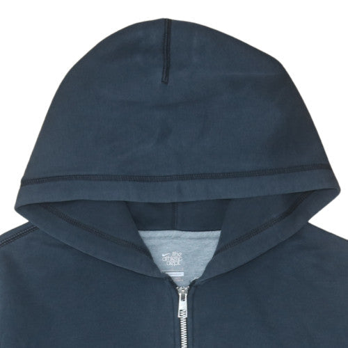 Nike Men's Blue Full Zip Hoodie L Regular Fit Fleece Sweatshirt