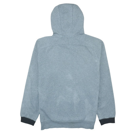 Puma Men's Grey Pullover Hoodie Medium Sports Fleece Sweatshirt