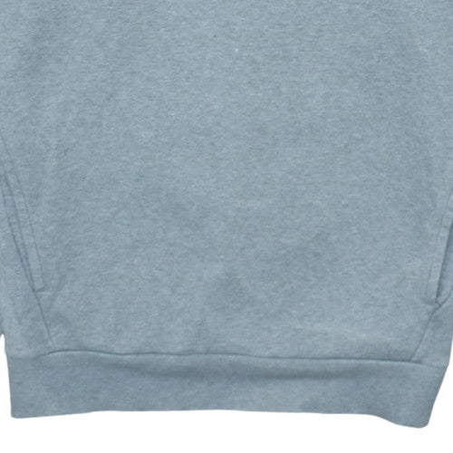 Puma Men's Grey Pullover Hoodie Medium Sports Fleece Sweatshirt