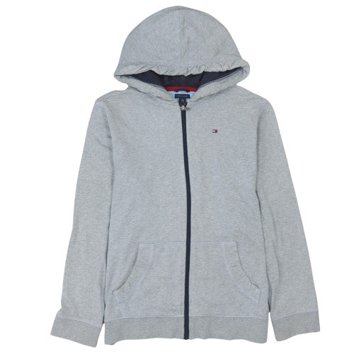 Tommy Hilfiger Teens Grey Full Zip Hoodie XL Regular Fit