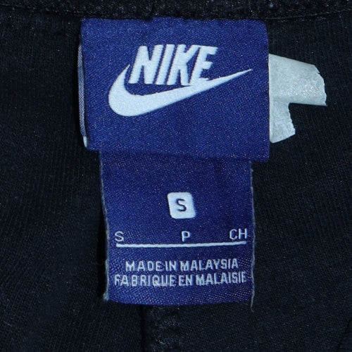 Nike Men's Black Jogger Activewear Trousers Size S Fleece